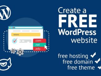 Create A Free WordPress Website