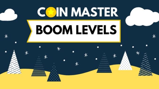 Boom Level Villages in Coin Master.